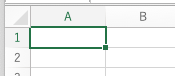 エクセルのA列１行のセル